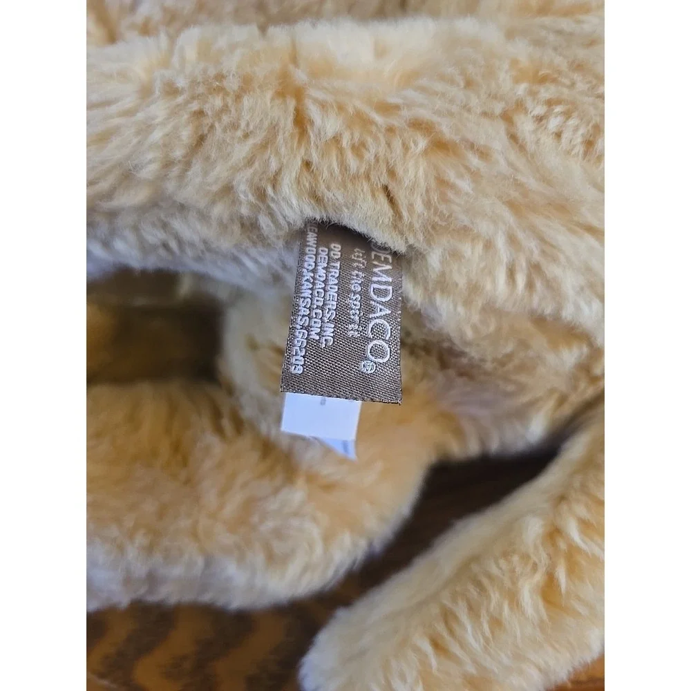 DEMDACO PLUSH REALISTIC GOLDEN RETRIEVER With‎ PUPPY DOG